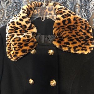 Brand new leopard coat